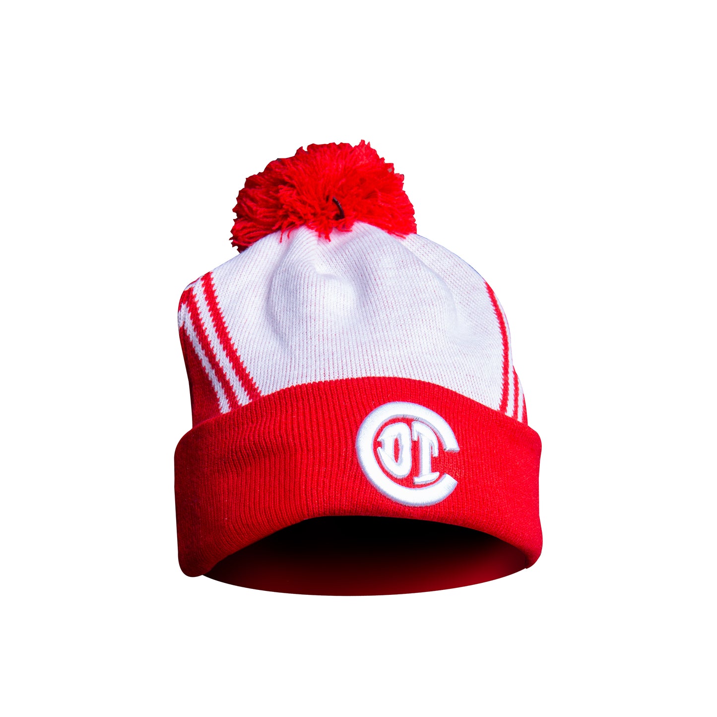 Beanit Rojo con Blanco del Toluca FC
