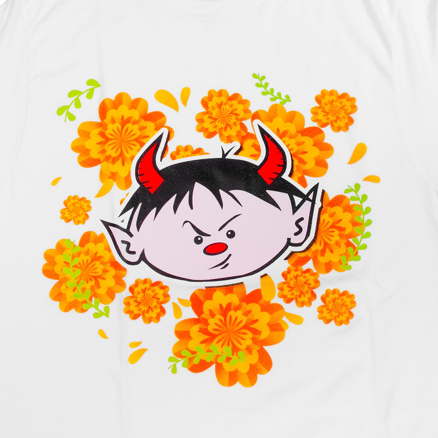 Playera Día de Muertos Blanca - Dama