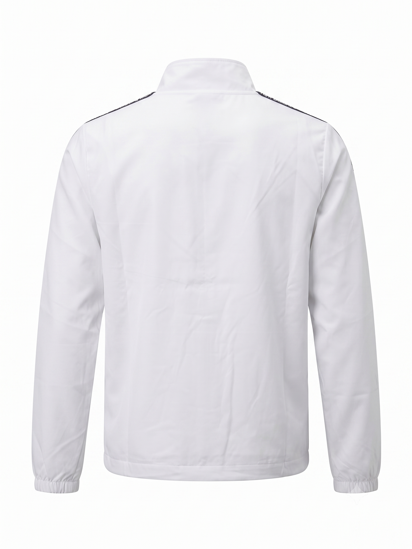 Sudadera Blanco y Negro Zipper 1/4 26-27 - Hombre