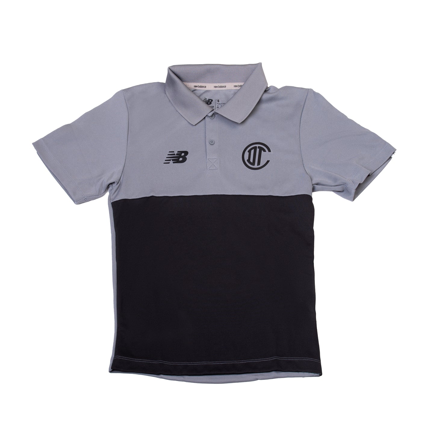 Polo Gris y Negro - Niño