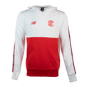 Hoodie Blanca y Roja 25/26 - Hombre