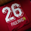 Jersey Local Versión Jugador 24/25 Firmada por Paulinho