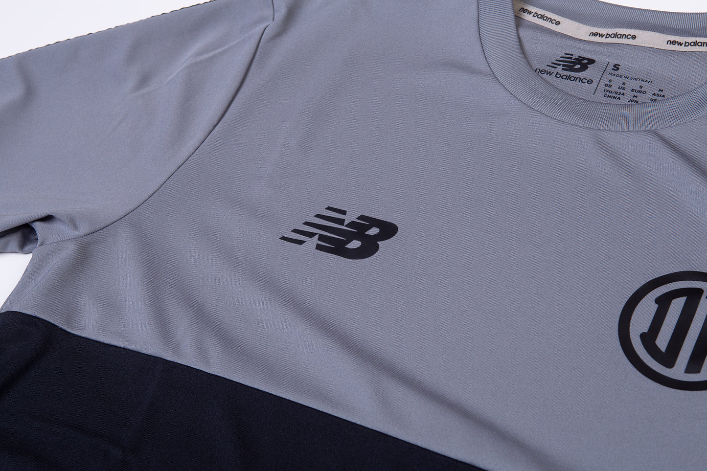 Playera de entrenamiento Gris y Negro - Hombre