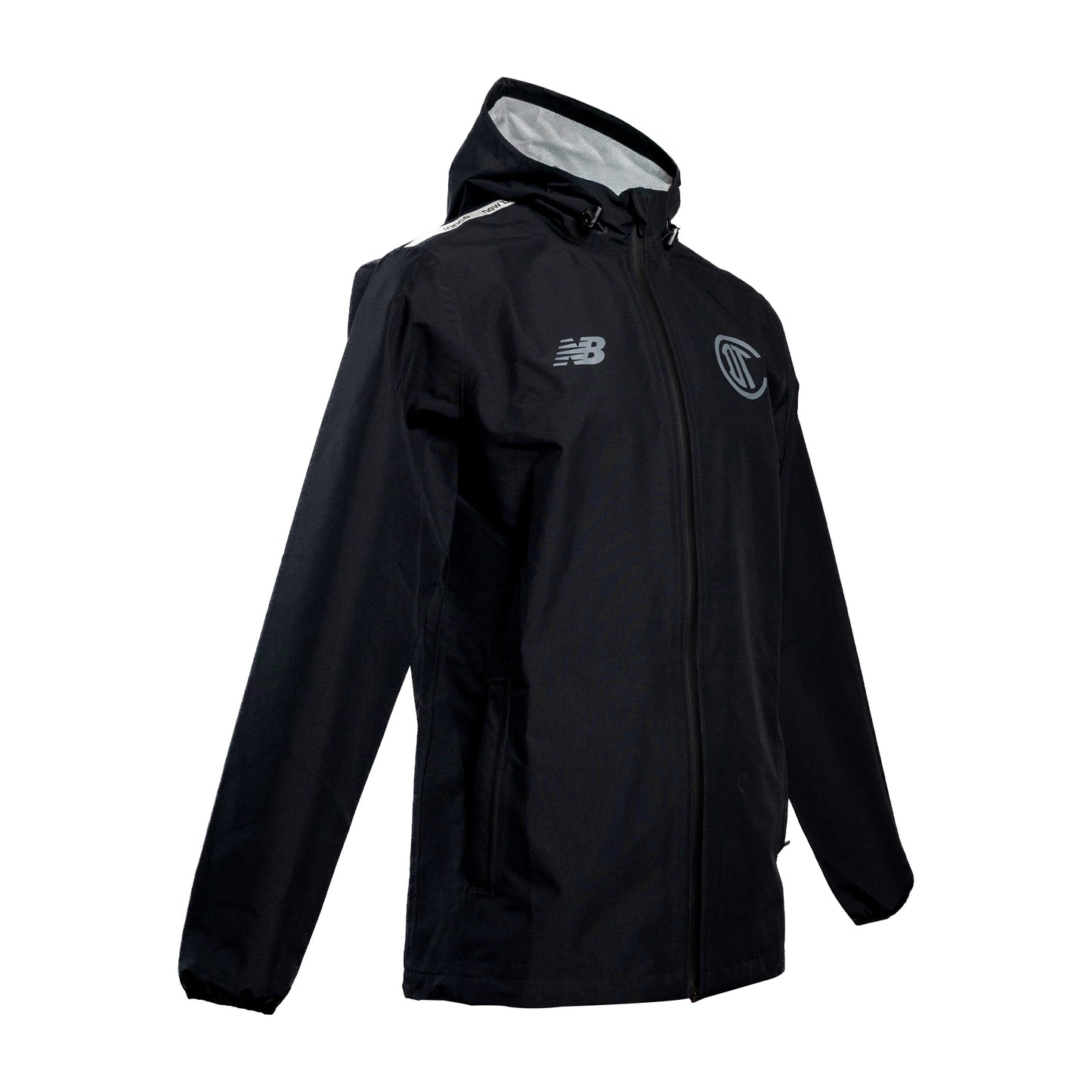 Chamarra Impermeable Negra 26/27 - Dama