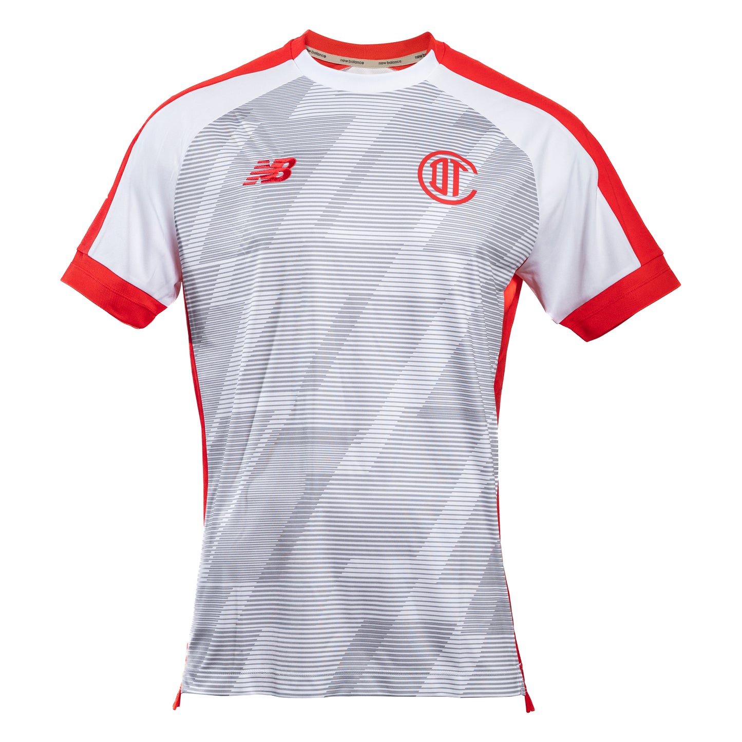 Playera de Entrenamiento Blanca y Roja 26/27