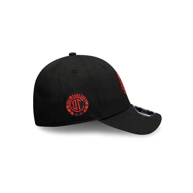 Gorra LMX Negro y Rojo 9FORTY