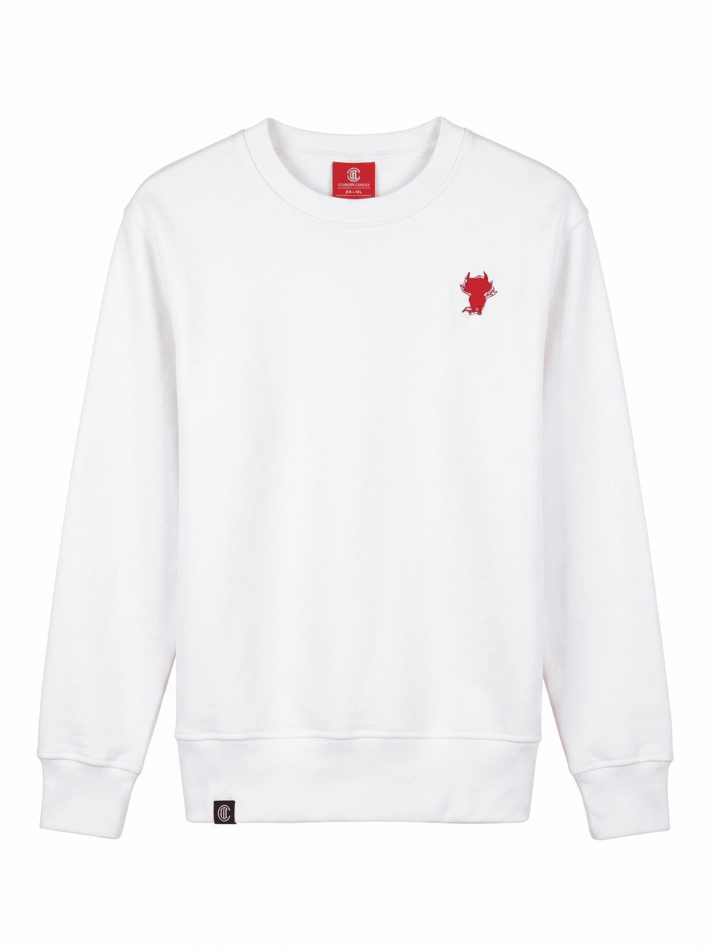 Sudadera Diablito Blanca