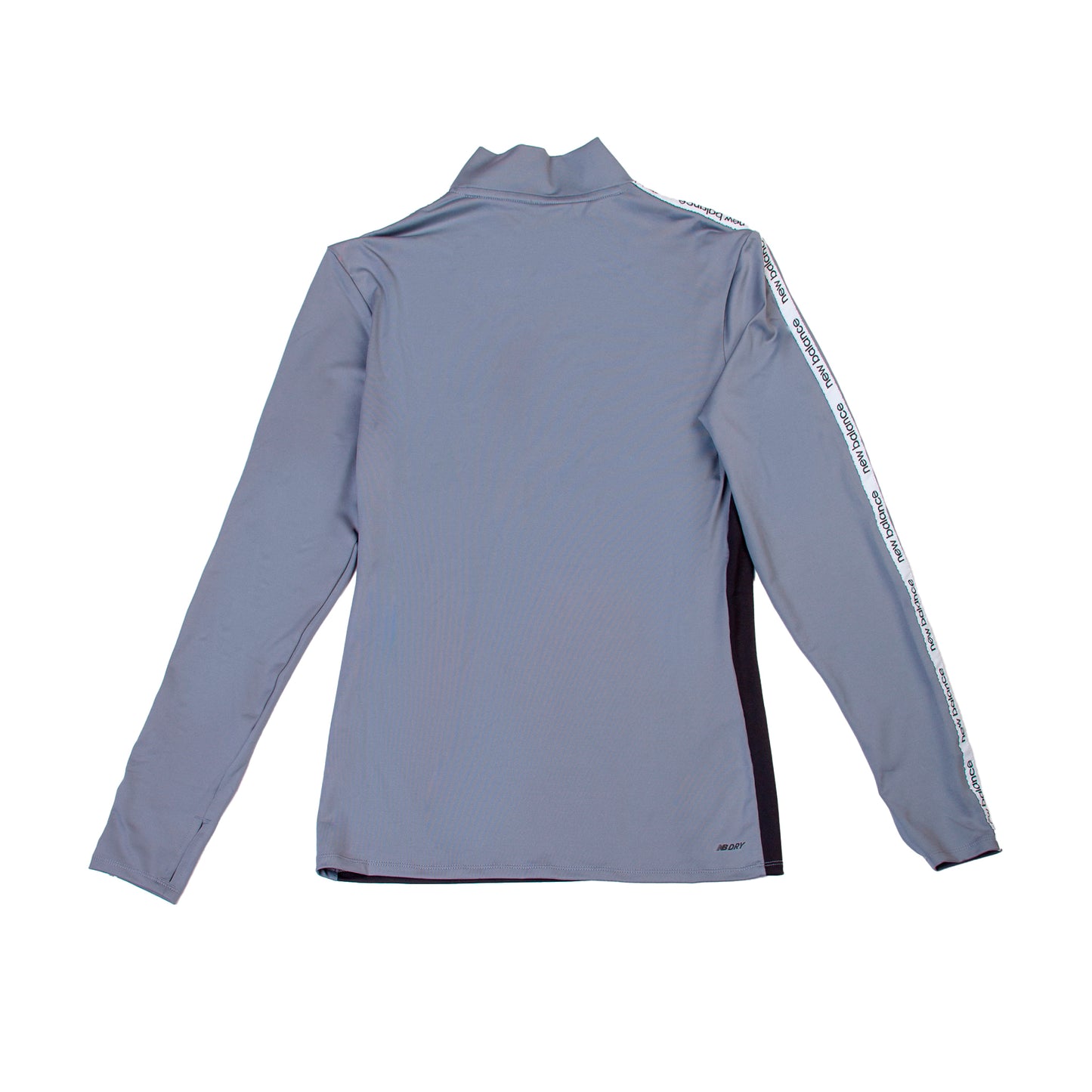 Sudadera Gris y Negro Zipper 1/4 - Dama