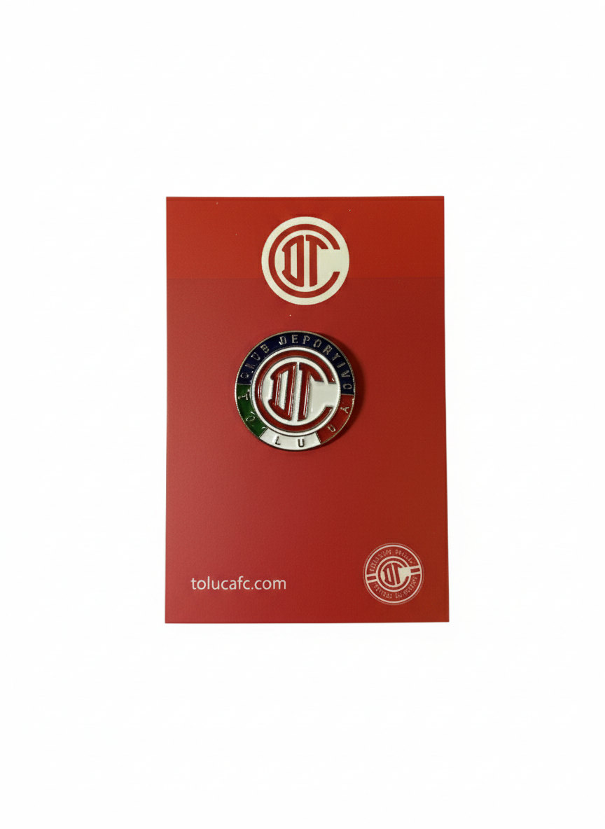 Pin Escudo Comercial Toluca FC