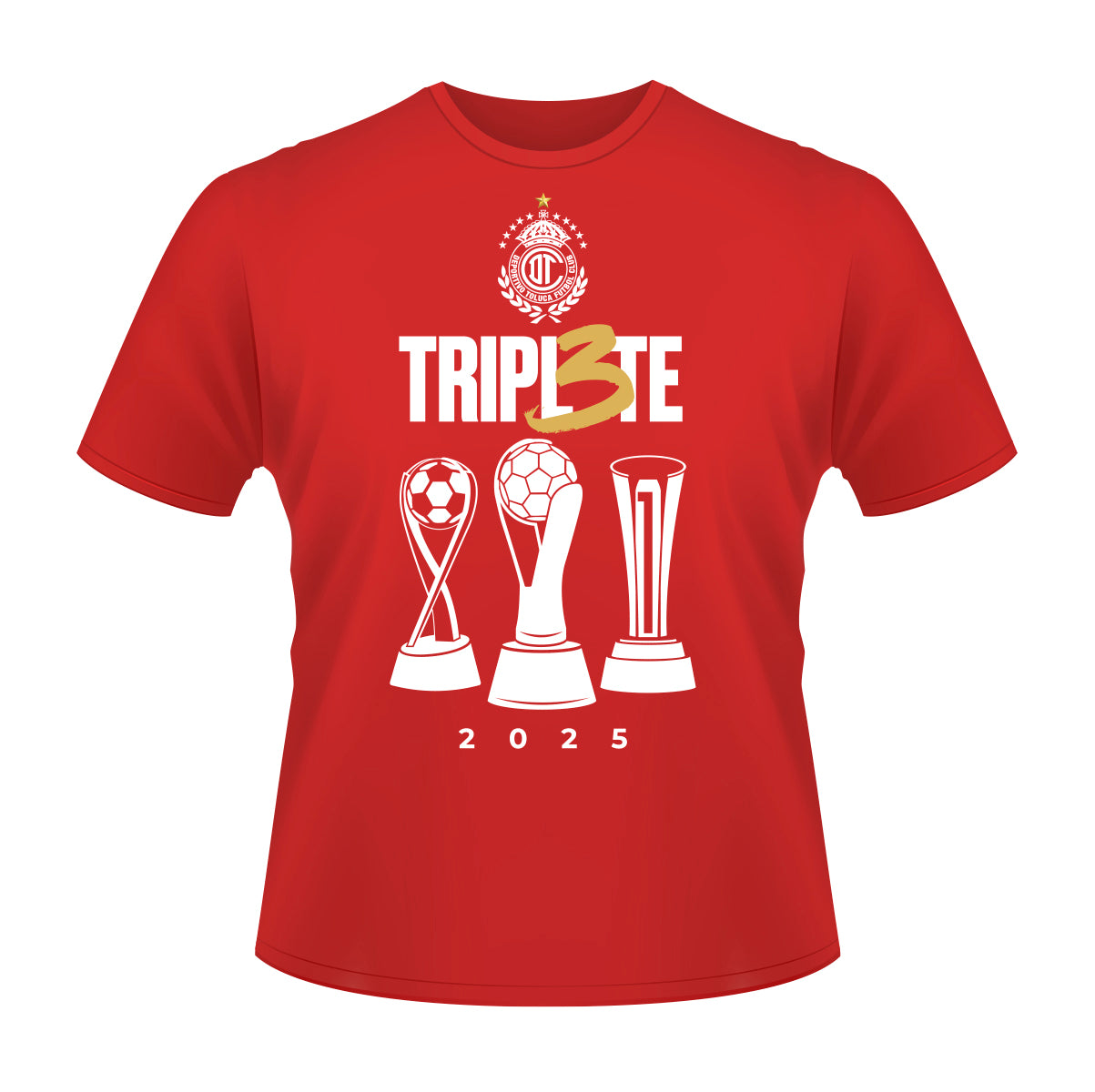 Playera Triplete