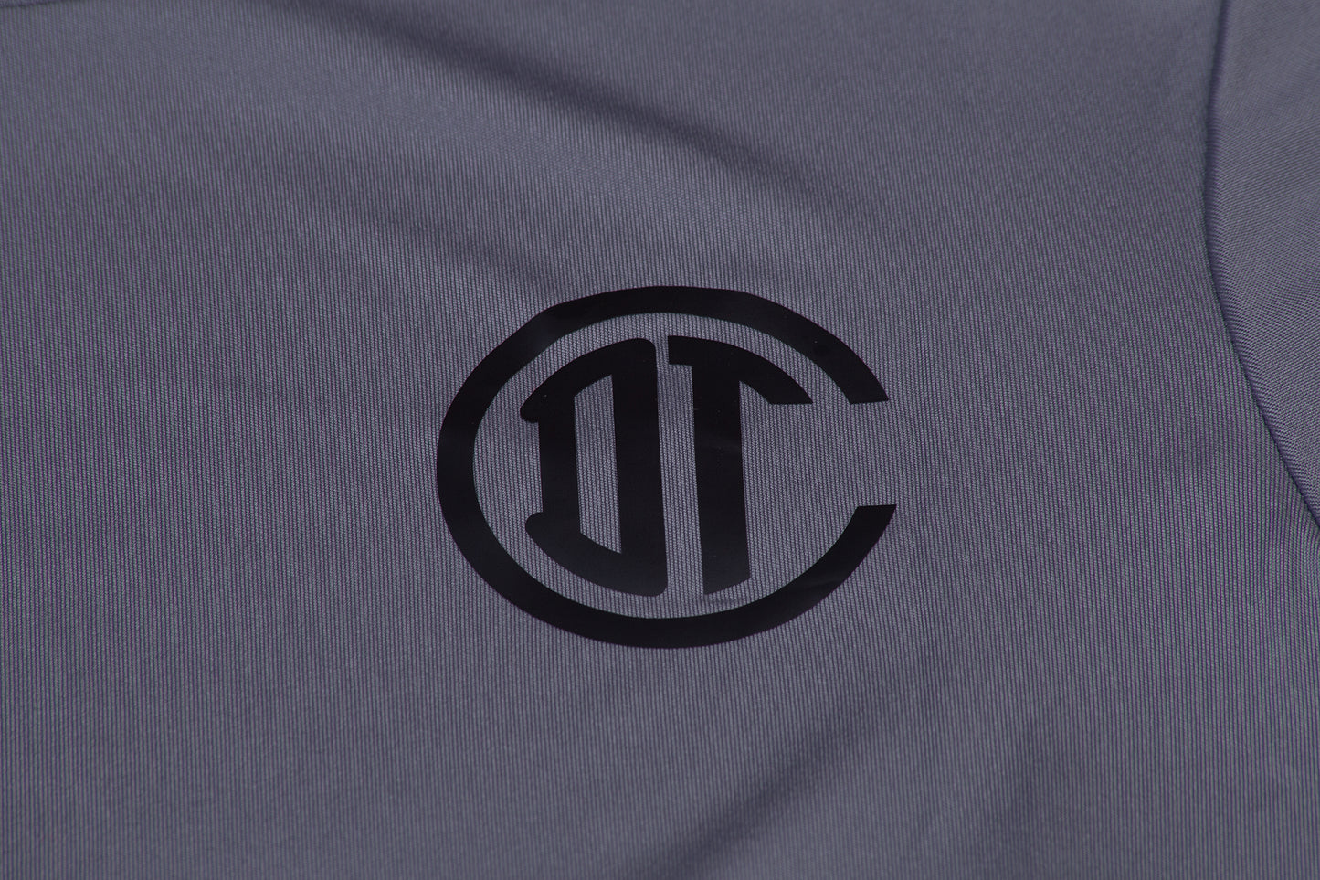 Playera de Entrenamiento Gris y Negro - Dama