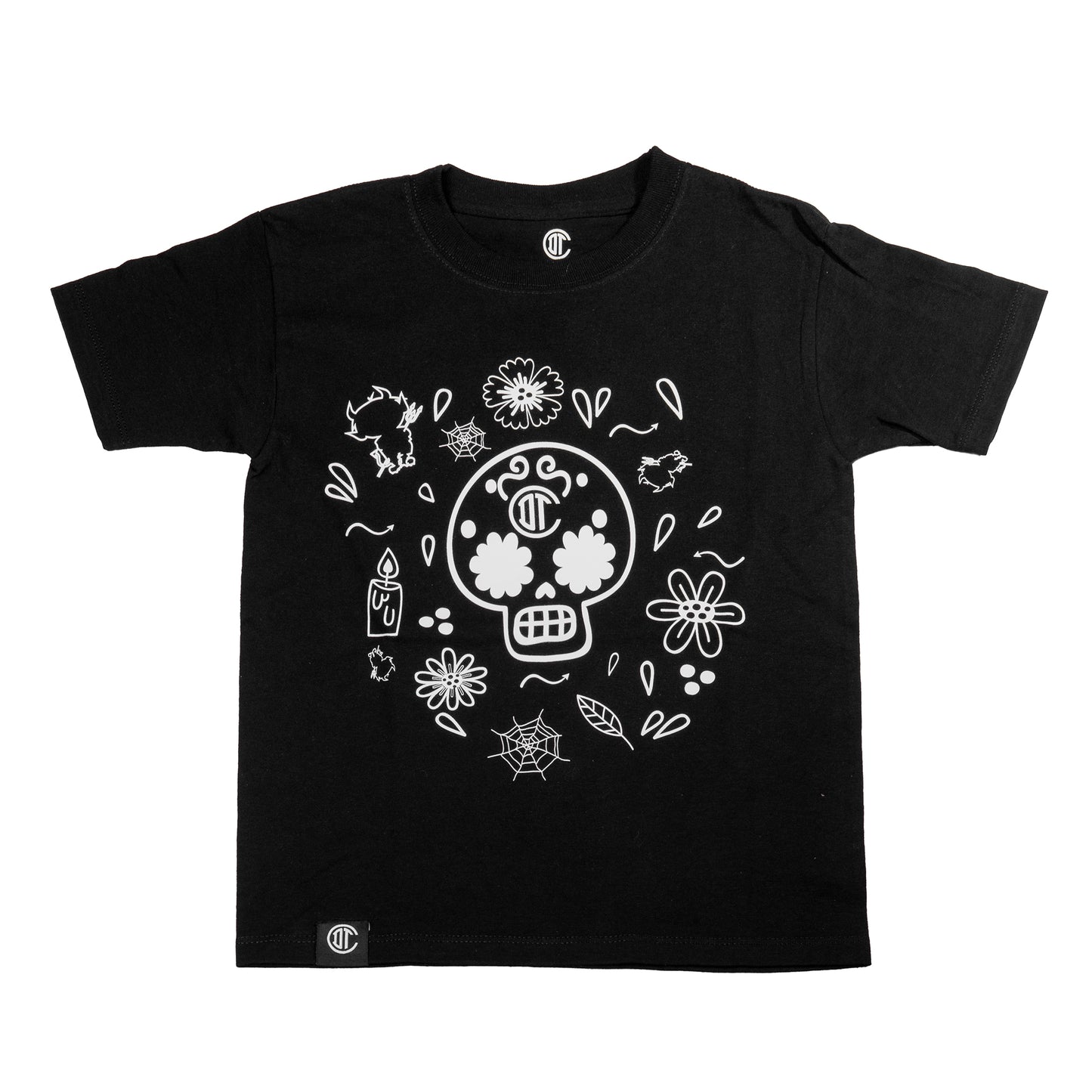 Playera Día de Muertos Negra - Niño