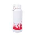 Termo Llamas del Infierno - Blanco